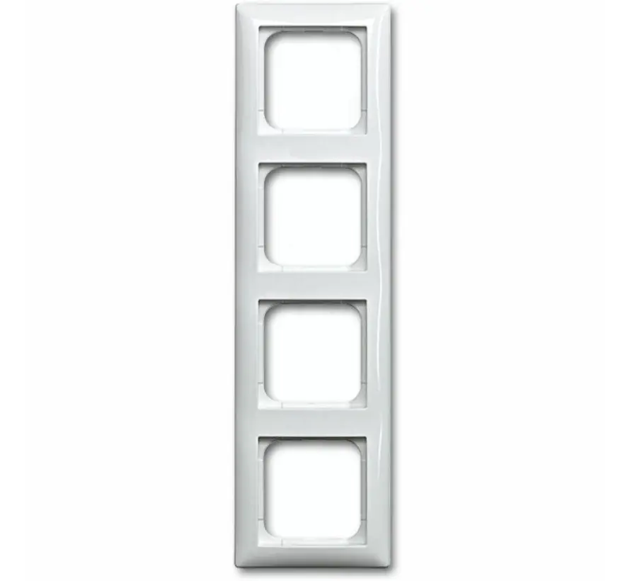 afdekraam 4-voudig Balance SI wit glans (1724-914)