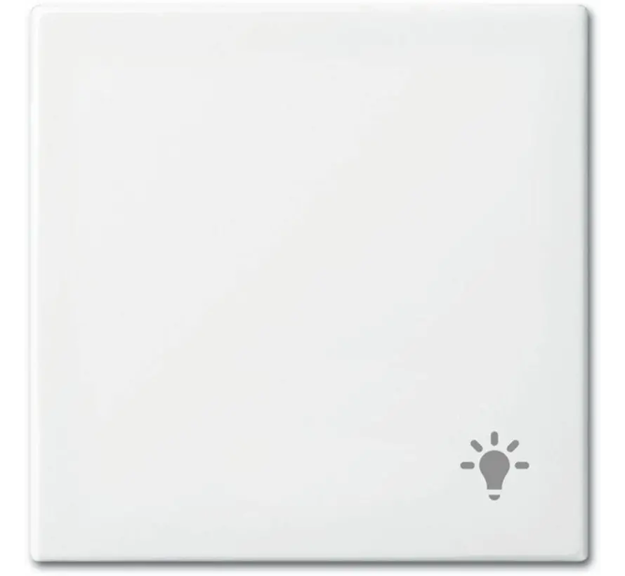 schakelwip symbool licht Balance SI wit glans (2520 LI-914)