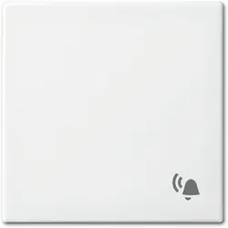 Busch-Jaeger schakelwip symbool bel Balance SI wit glans (2520 KI-914)