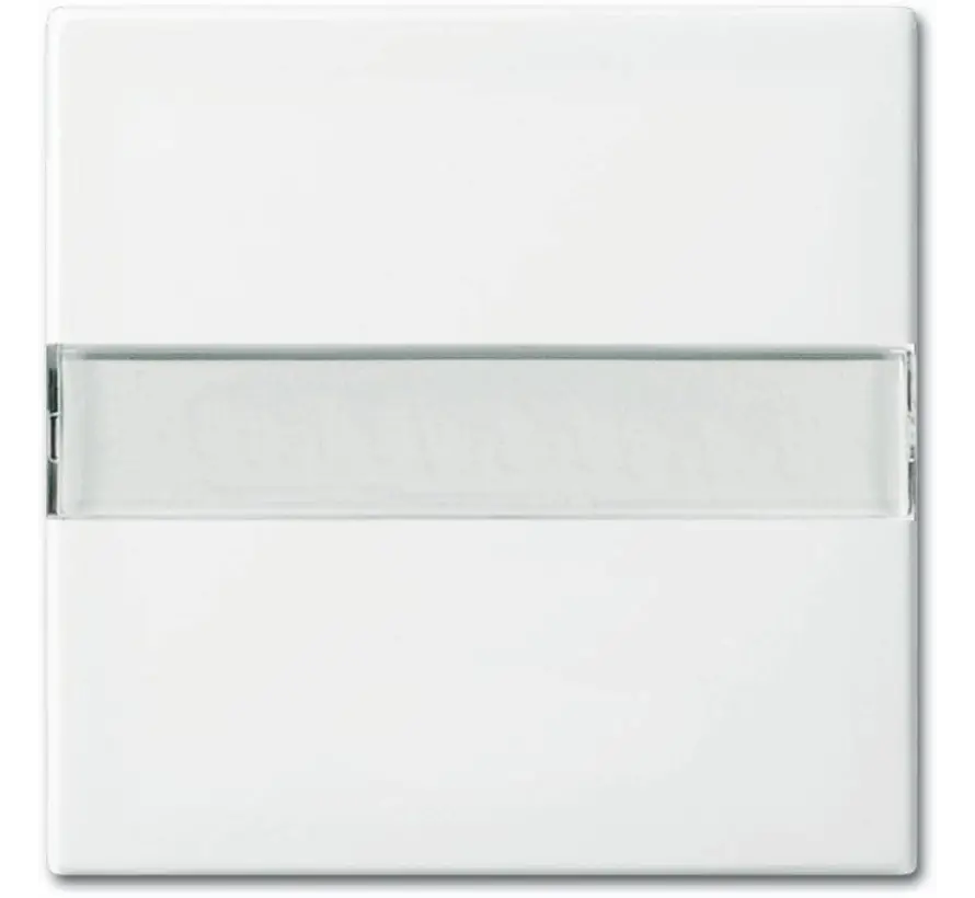 schakelwip met tekstkader Balance SI wit glans (2506 N-914)