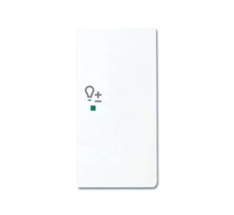 bedieningswip rechts symbool dimmer tbv bedieningselement flex 2-voudig Future Linear studiowit mat (6234-22-884)
