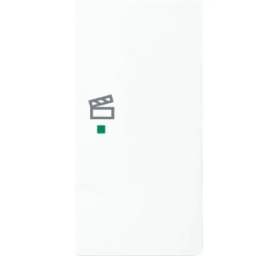 bedieningswip rechts symbool scene tbv bedieningselement flex 2-voudig Future Linear studiowit mat (6233-22-884)