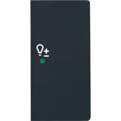 Busch-Jaeger bedieningswip rechts symbool dimmer tbv bedieningselement flex 2-voudig Future Linear zwart mat (6234-22-885)