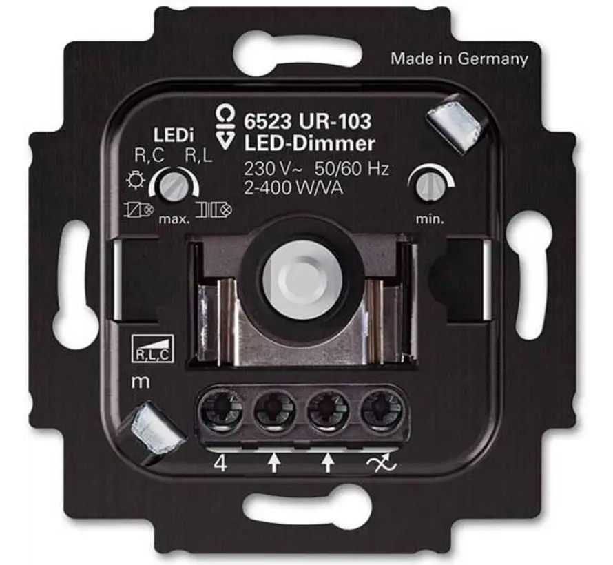 draaidimmer universeel LED 2-100 Watt (6523 UR-103)