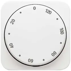Busch-Jaeger draaiknop tijdschakelaar 120 min Reflex SI (1771-214-102)