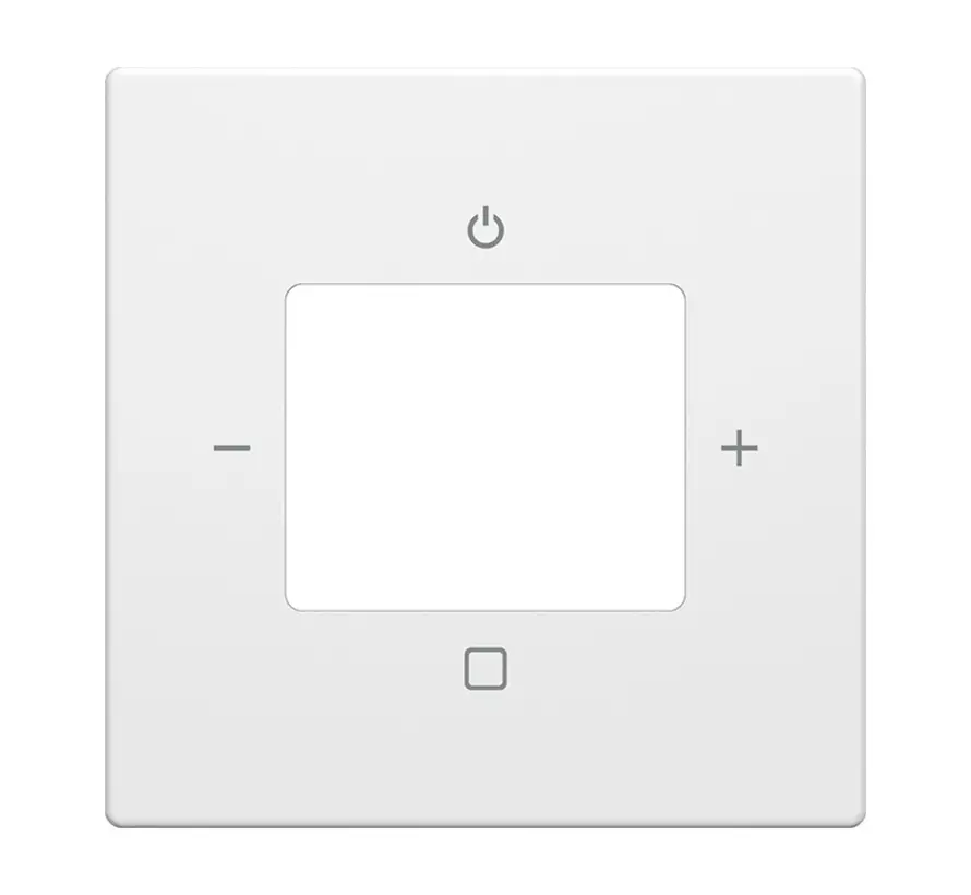 centraalplaat tbv digitale radio Future Linear studiowit glans (8252-84-101)