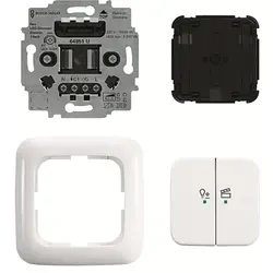 Busch-Jaeger LED-dimmersokkel flex 1-voudig complete set met bedieningselement draadloos Reflex SI (62851 UJ-214-WL)