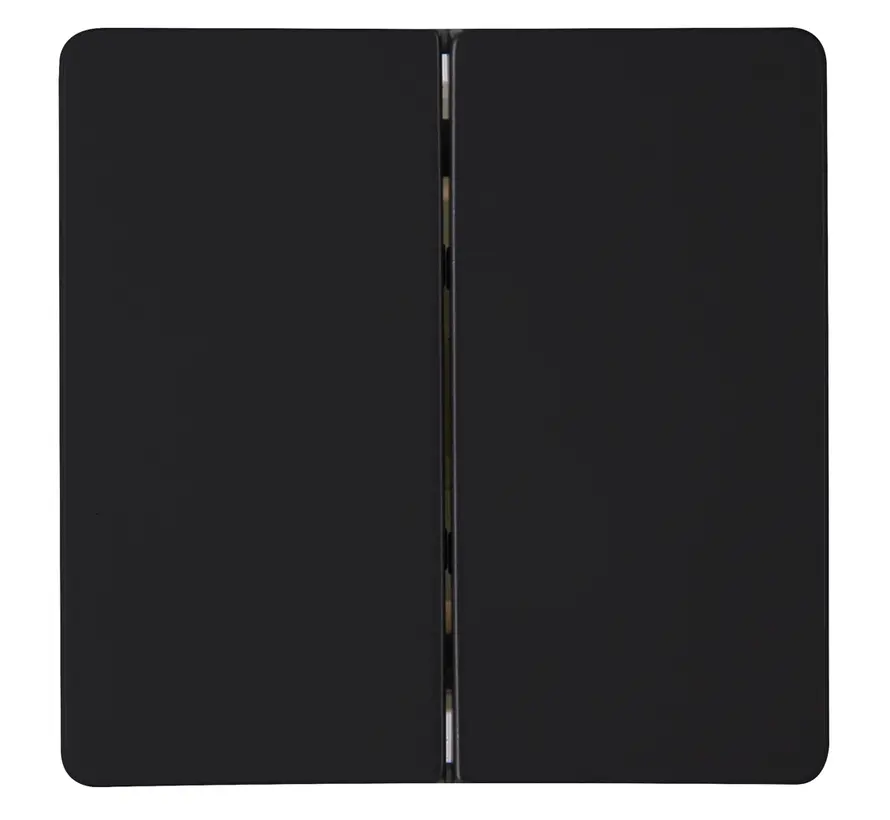 schakelwip 2-voudig HK05 Paris zwart mat (334450001)