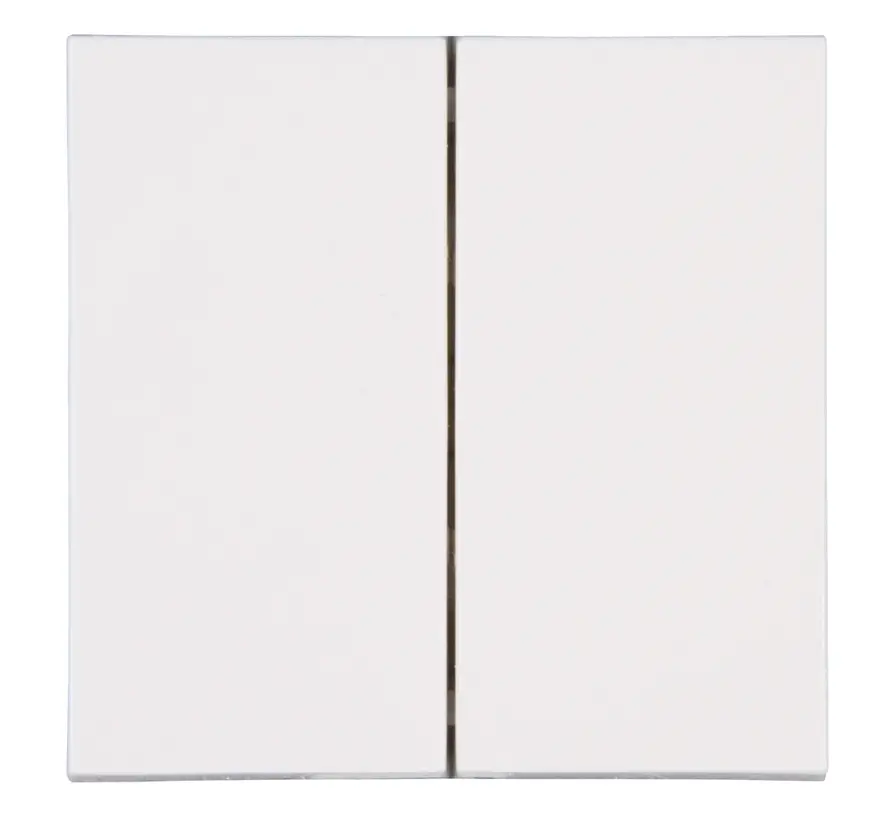 Free-control schakelwip 2-voudig voor draadloze wandschakelaar HK07 helder wit glans (827029008)