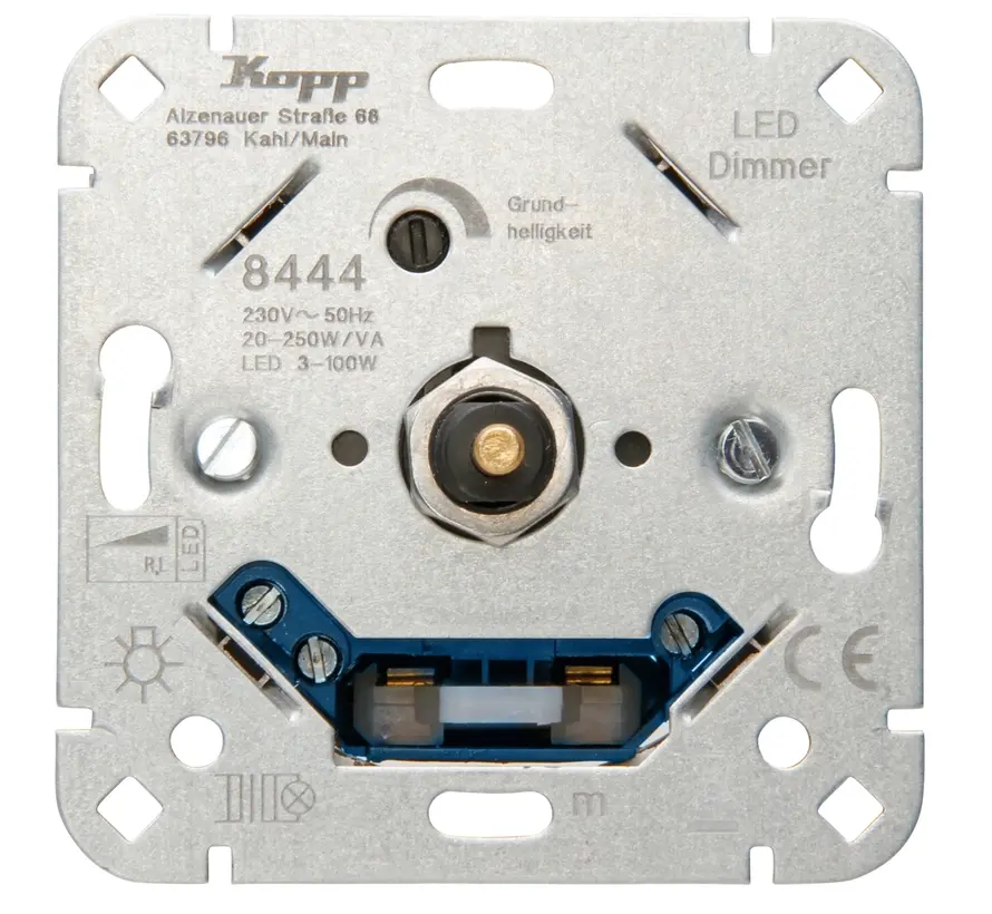 draai-/drukdimmer 20-250W LED 3-100W (844400008)