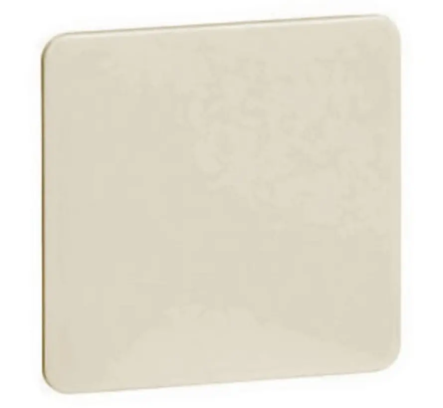 blindplaat met draagframe Standard creme (80.677 W)