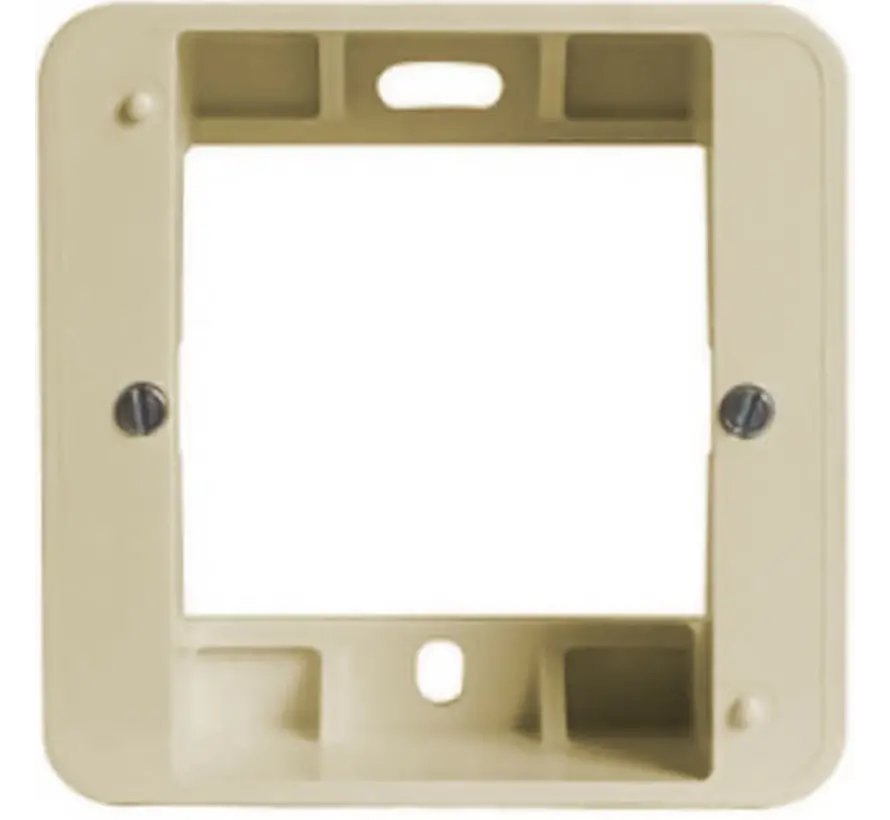 opbouwbak 1-voudig creme (80.691 W)