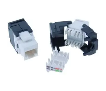 PEHA keystone CAT6 zwart (1951.19 RJ45 C6)