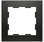 afdekraam 1-voudig Badora zwart mat (D 11.571.193)