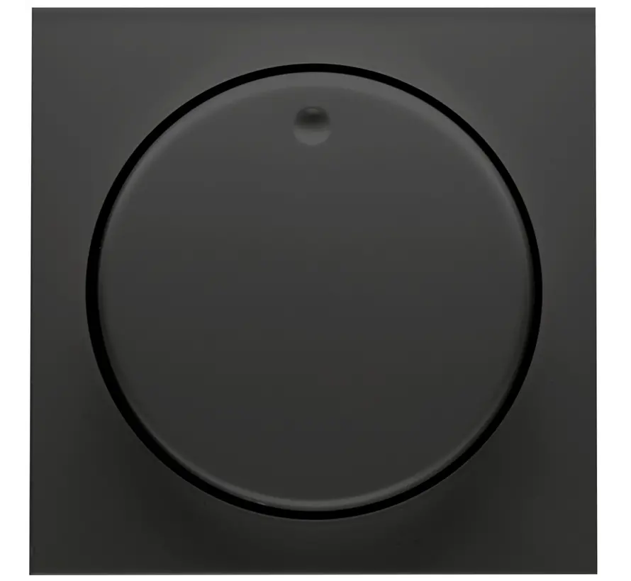 dimmerknop draaidimmer Badora zwart mat (D 11.810.193 HR)