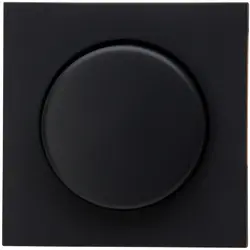 Kopp dimmerknop druk-draaidimmer HK07 Athenis zwart mat (490650008)