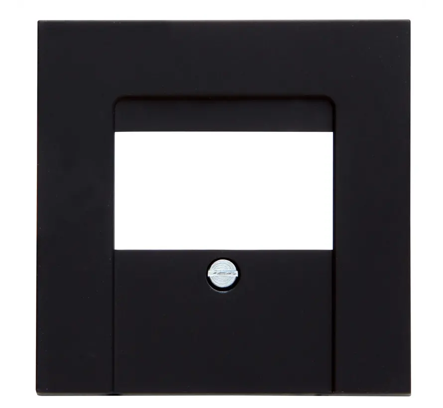 centraalplaat TAE/USB HK07 Athenis zwart mat (373150009)