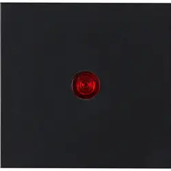 Kopp schakelwip controlevenster rood HK07 Athenis zwart mat (490063000)