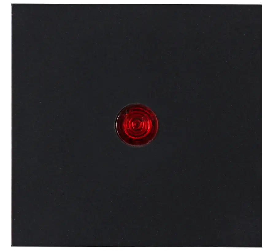 schakelwip controlevenster rood HK07 Athenis zwart mat (490063000)