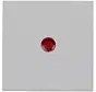 schakelwip controlevenster rood HK07 Athenis grijs mat (490053003)