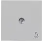 schakelwip controlevenster met licht symbool HK07 Athenis grijs mat (490445000)