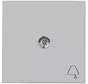 schakelwip controlevenster met bel symbool HK07 Athenis grijs mat (490455007)