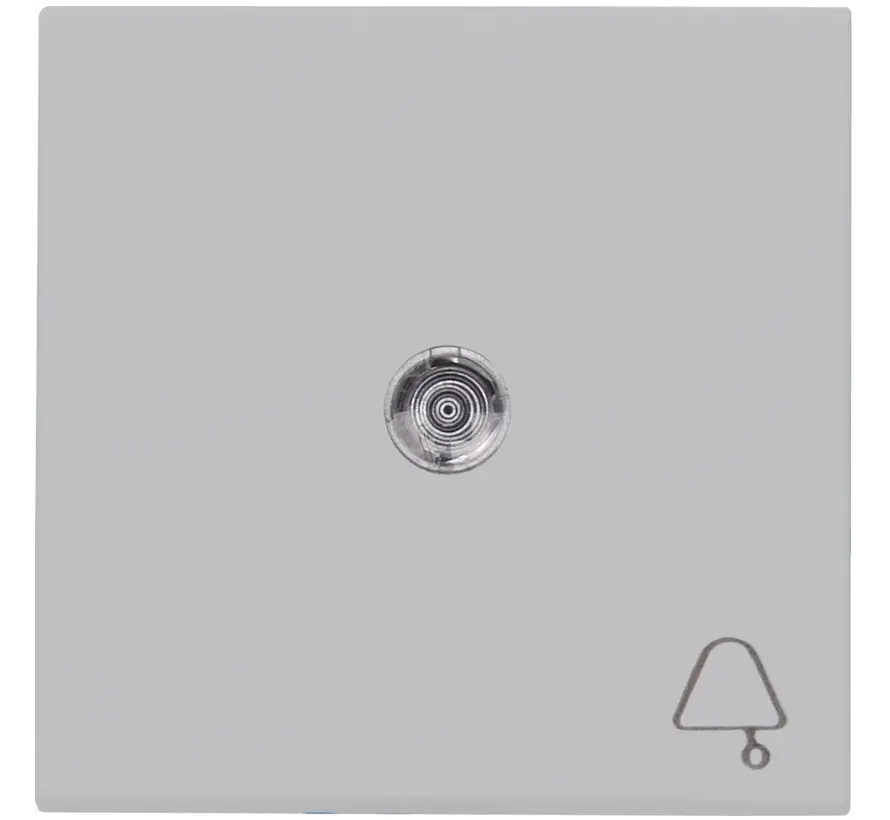 schakelwip controlevenster met bel symbool HK07 Athenis grijs mat (490455007)