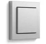 Grijs/aluminium schakelmateriaal