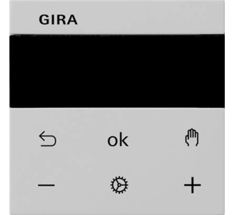 Systeem 3000 thermostaatknop Bluetooth Systeem 55 grijs mat (5394015)