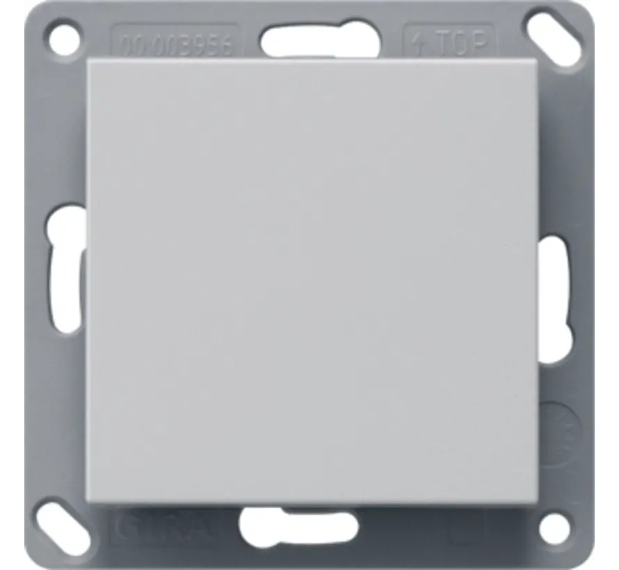 Bluetooth wandzender 1-voudig Systeem 55 grijs mat (2461015)