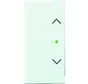 bedieningswip links of rechts met pijlsymbolen tbv bedieningselement flex 2-voudig Future Linear studiowit glans (6232 20 84)