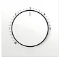 knop ruimtetemperatuurregelaar F100 wit glans (2706112)