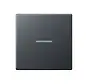 HOME dimmerknop 1-voudig A-range antraciet mat (BT A 17101 BF ANM)