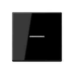 JUNG HOME dimmerknop 1-voudig A-range zwart glans (BT A 17101 BF SW)