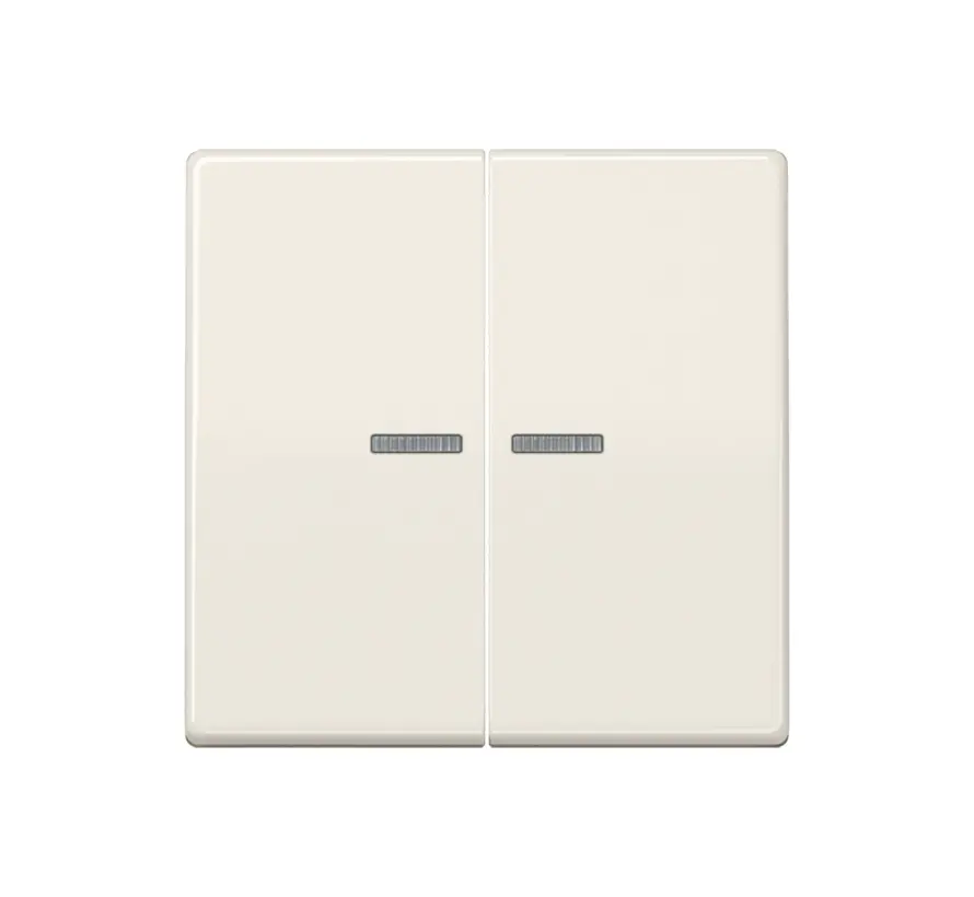 HOME dimmerknop 2-voudig AS500 creme (BT AS 17102)