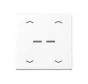 HOME dimmerknop 2-voudig met pijlsymbolen A-range sneeuwwit mat (BT A 17102 P WWM)
