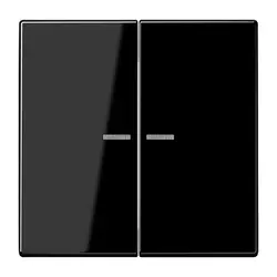 JUNG HOME dimmerknop 2-voudig LS990 zwart glans (BT LS 17102 SW)