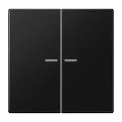 JUNG HOME dimmerknop 2-voudig LS990 grafietzwart mat (BT LS 17102 SWM)