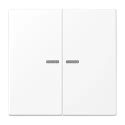 JUNG HOME dimmerknop 2-voudig LS990 sneeuwwit mat (BT LS 17102 WWM)