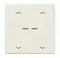 HOME dimmerknop 2-voudig met pijlsymbolen LS990 creme (BT LS 17102 P)