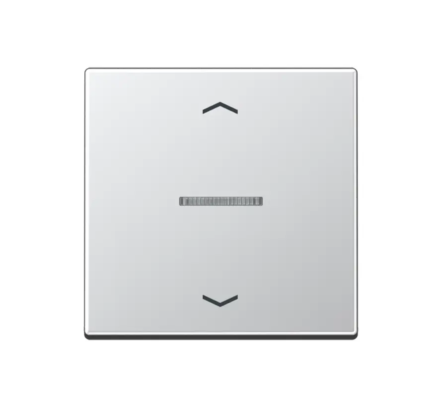HOME dimmerknop 1-voudig met pijlsymbolen A-range aluminium (BT A 17101 P AL)