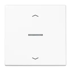JUNG HOME dimmerknop 1-voudig met pijlsymbolen LS990 alpine wit (BT LS 17101 P WW)