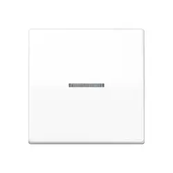 JUNG schakelwip met controlevenster voor HOME draadloze schakelaar AS500 alpine wit (AS 101 KO5 WW)