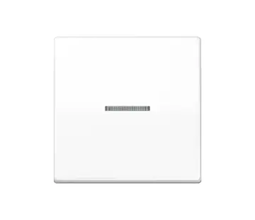 JUNG schakelwip met controlevenster voor HOME draadloze schakelaar AS500 alpine wit (AS 101 KO5 WW)
