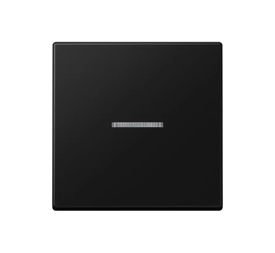 schakelwip met controlevenster voor HOME draadloze schakelaar A-range grafietzwart mat (A 101 KO5 BF SWM)