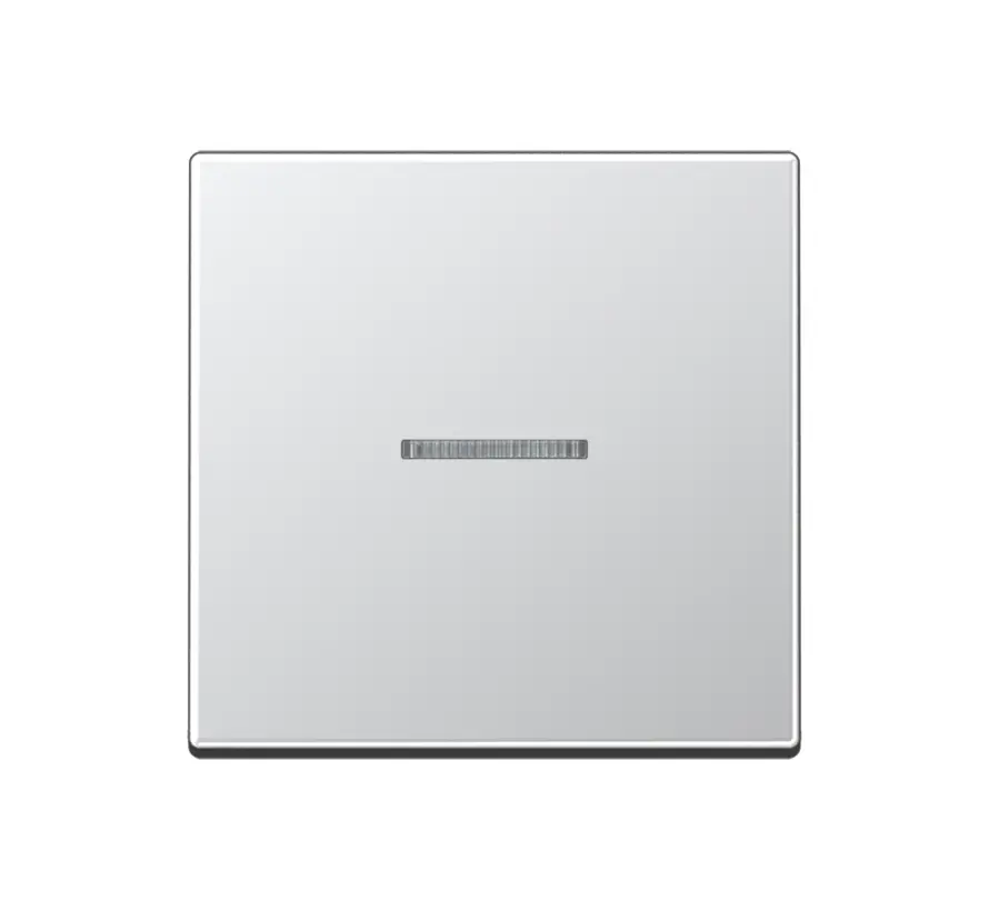 schakelwip met controlevenster voor HOME draadloze schakelaar A-range aluminium (A 101 KO5 AL)