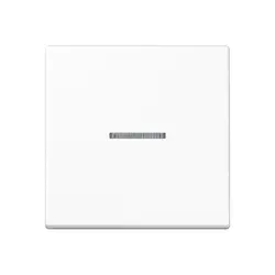 JUNG schakelwip met controlevenster voor HOME draadloze schakelaar A-range alpine wit (A 101 KO5 WW)