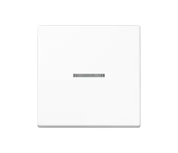 JUNG schakelwip met controlevenster voor HOME draadloze schakelaar A-range alpine wit (A 101 KO5 WW)