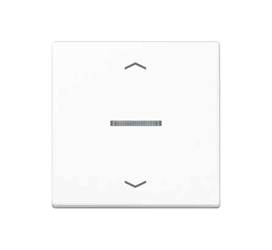 schakelwip met controlevenster en pijlsymbolen voor HOME draadloze schakelaar A-range alpine wit (A 101 KO5P WW)