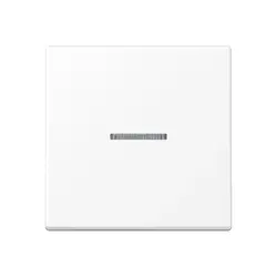 JUNG schakelwip met controlevenster voor HOME draadloze schakelaar A-range sneeuwwit mat (A 101 KO5 BF WWM)